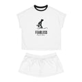 Short Pajama Set: Fearless Biotch on Wheels