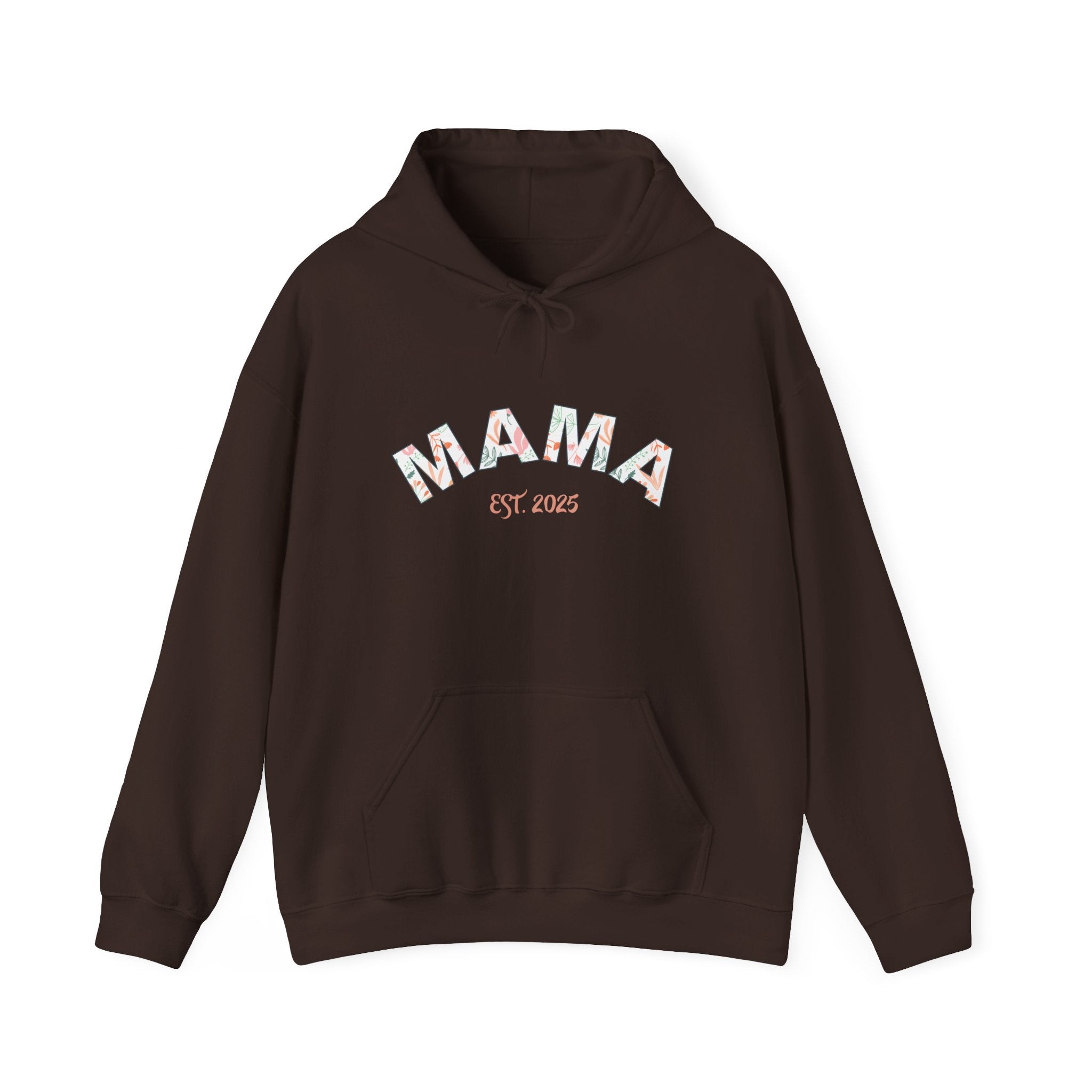 Sweatshirt: Mama EST. 2025 - Pink Logo