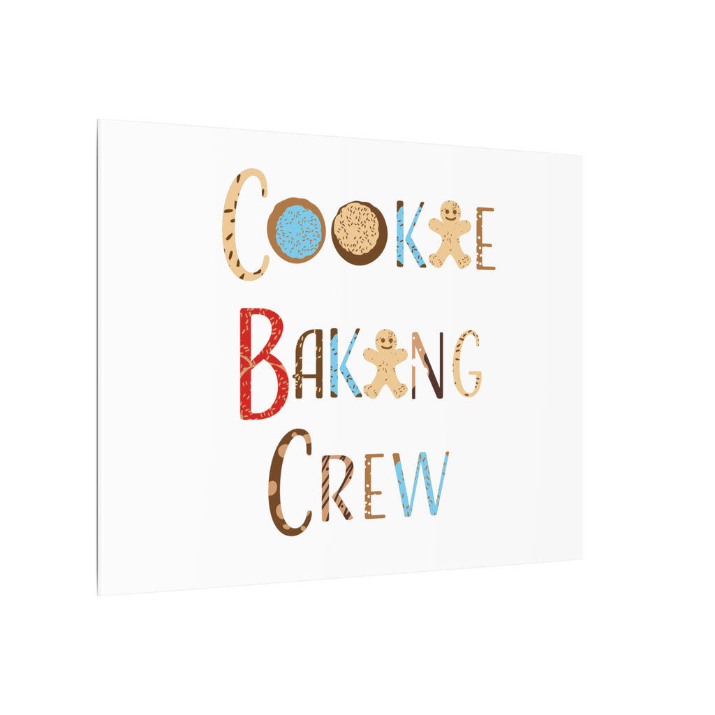 Canvas Wall Art: Cookie Baking Crew