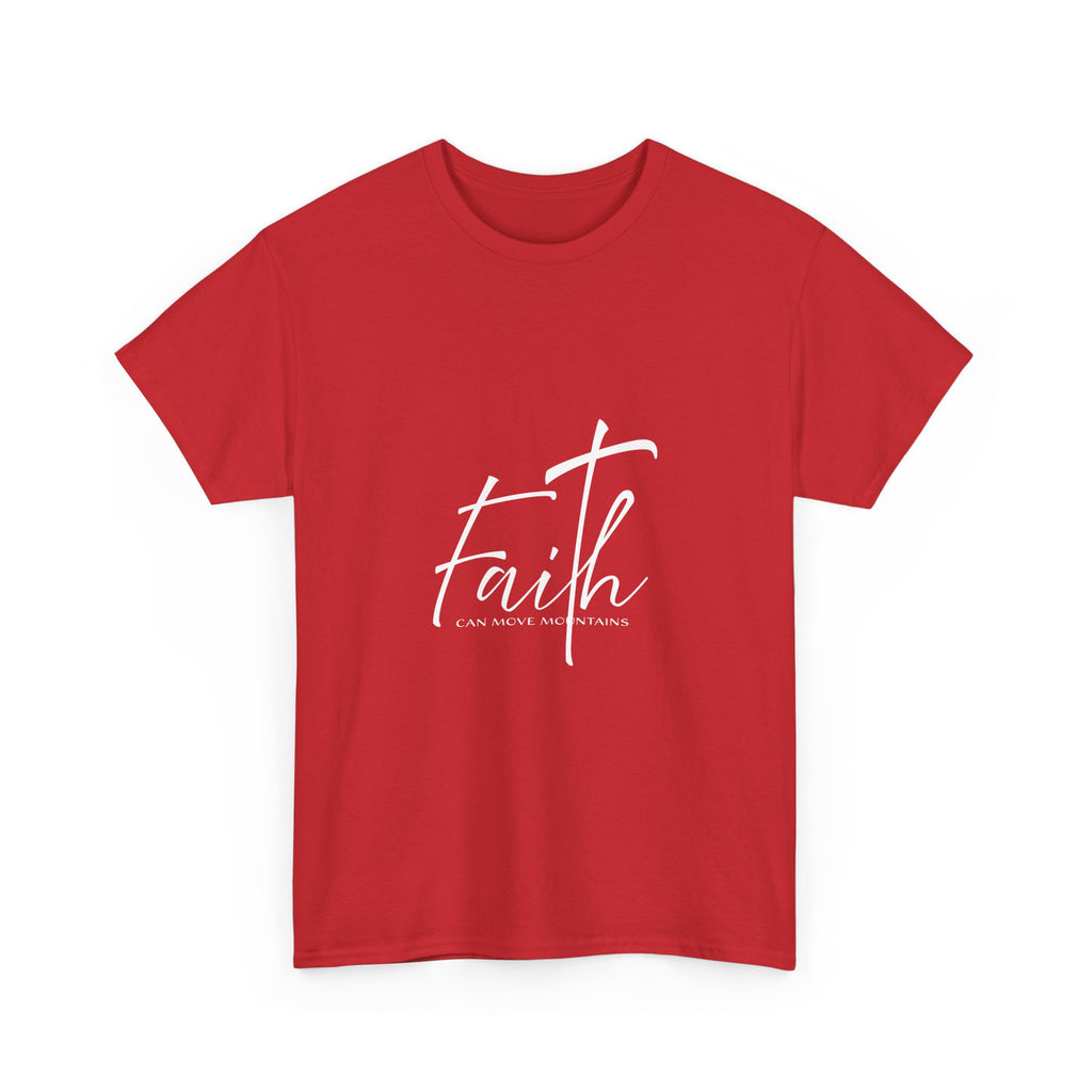 Teeshirt: Inspirational - Faith can move mountains