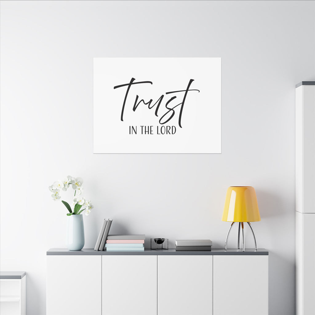 Canvas Wall Art:  Inspirational - Trust in the Lord