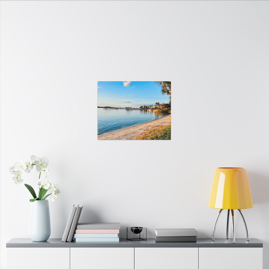 Canvas Print: Halifax River View from Fortunato Park