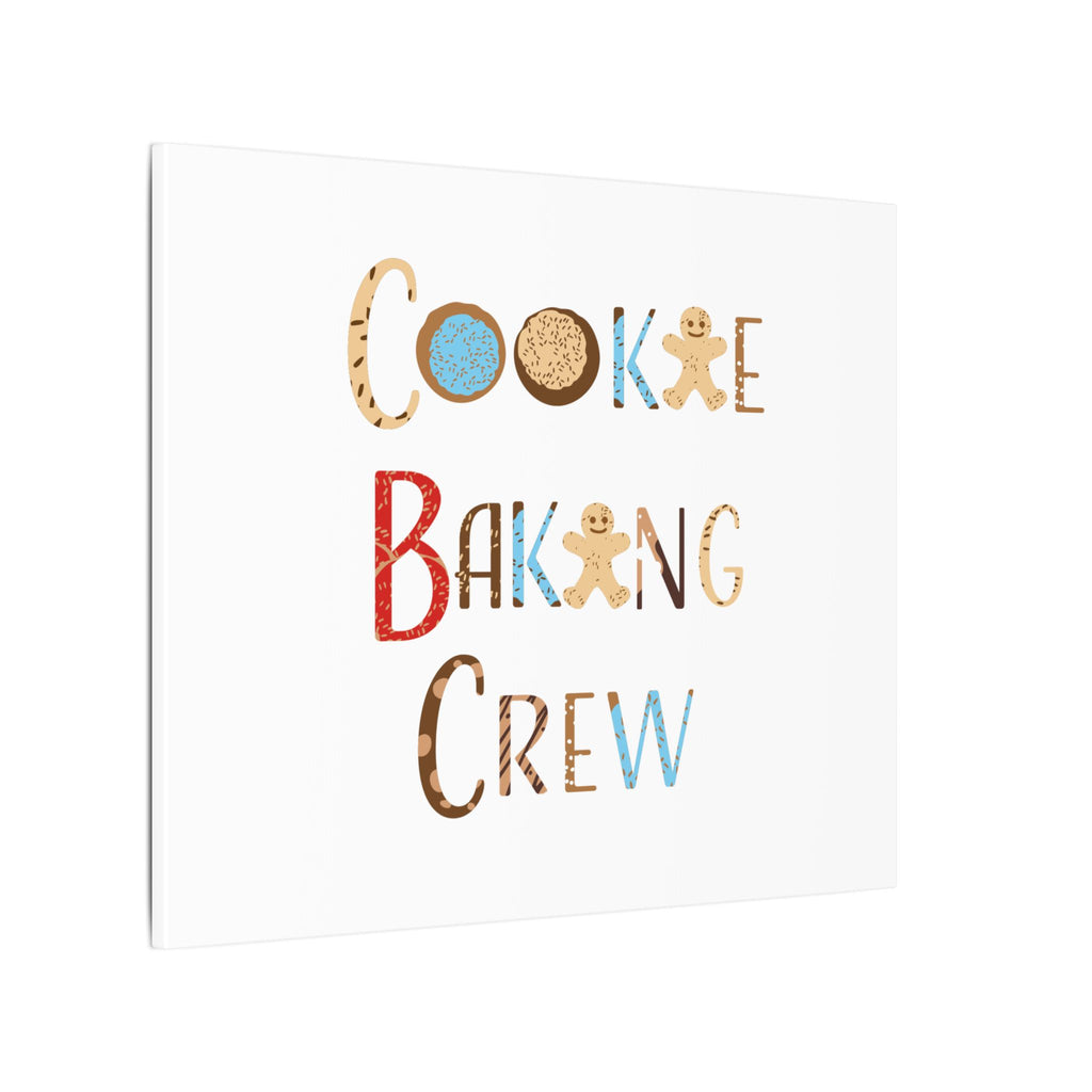 Canvas Wall Art: Cookie Baking Crew