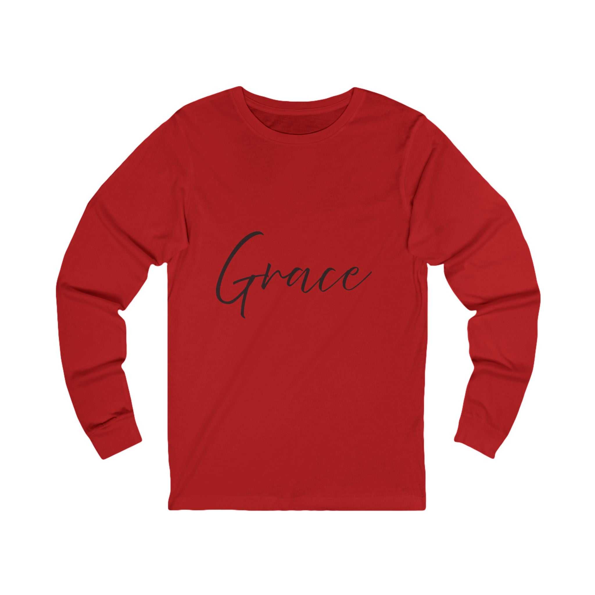 Long Sleeve Teeshirt: Inspirational - Grace