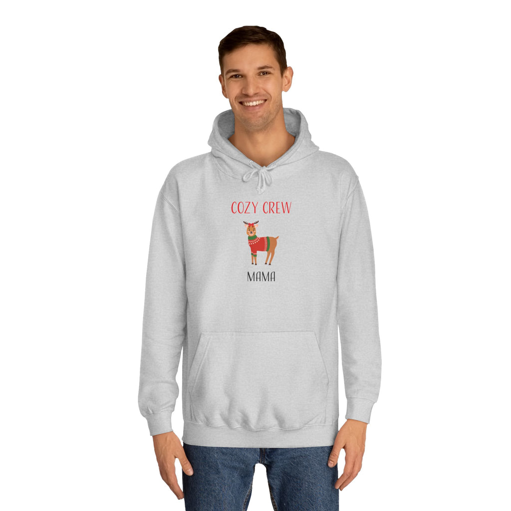 Hoodie: Cozy Crew Reindeer Mama (Adult)