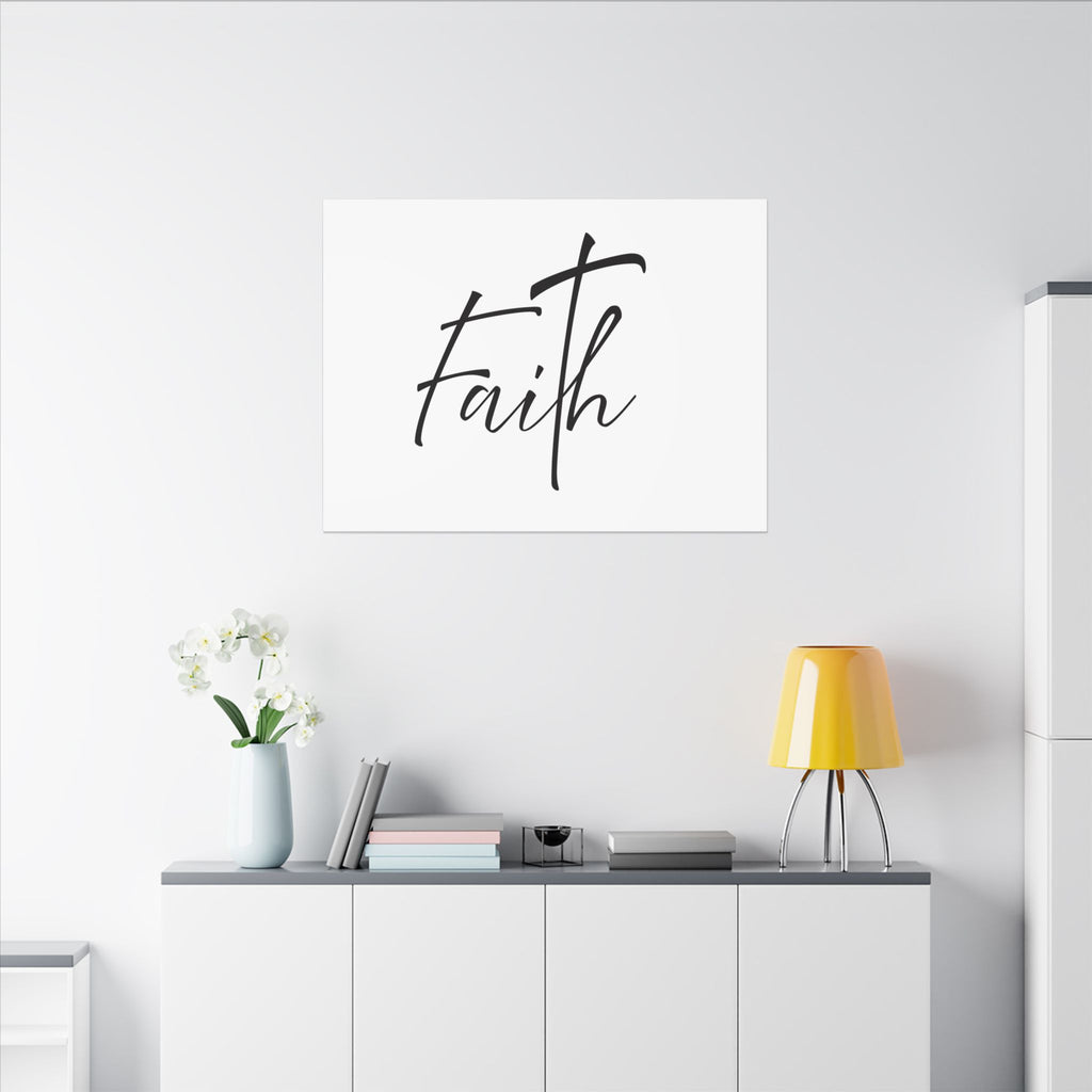 Canvas Wall Art: Inspirational - Faith