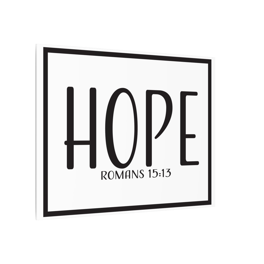 Canvas Wall Art:  Inspirational - Hope Romans 15:13