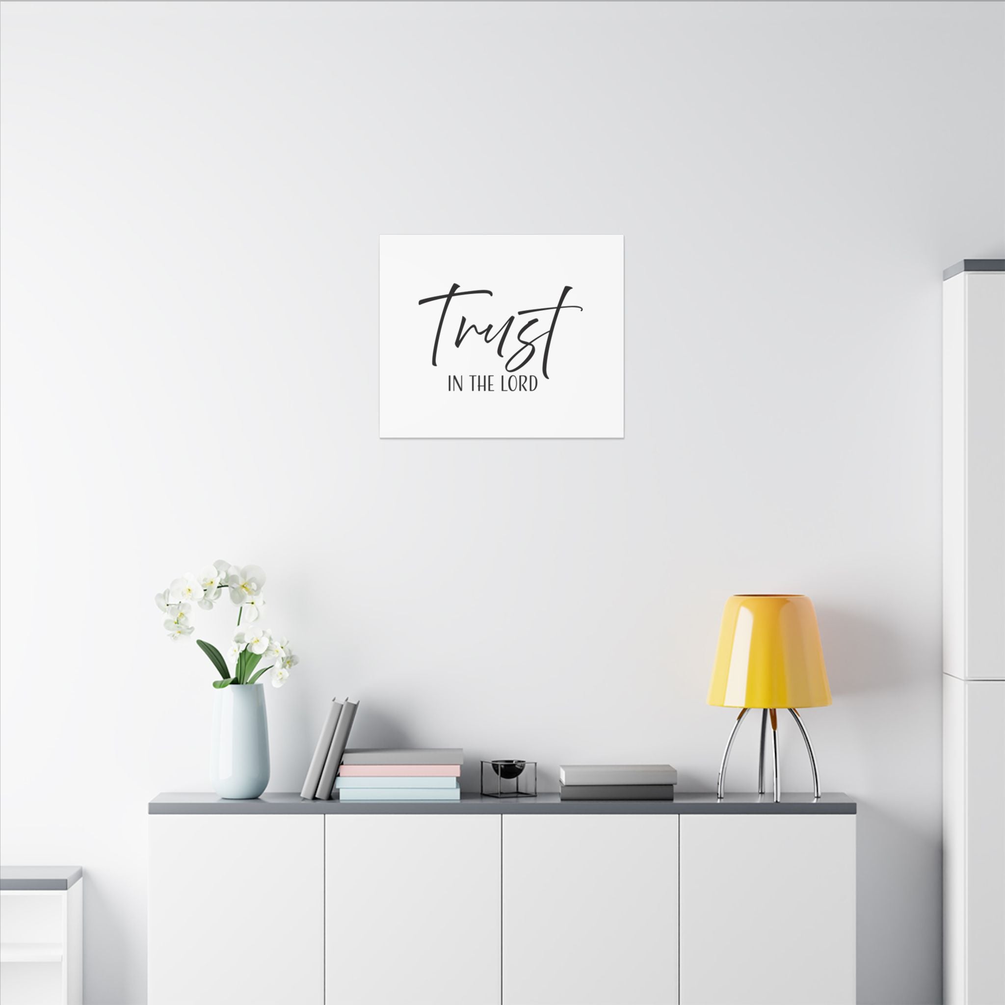 Canvas Wall Art:  Inspirational - Trust in the Lord