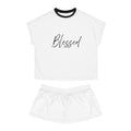 Short Pajama Set: Inspirational - Blessed