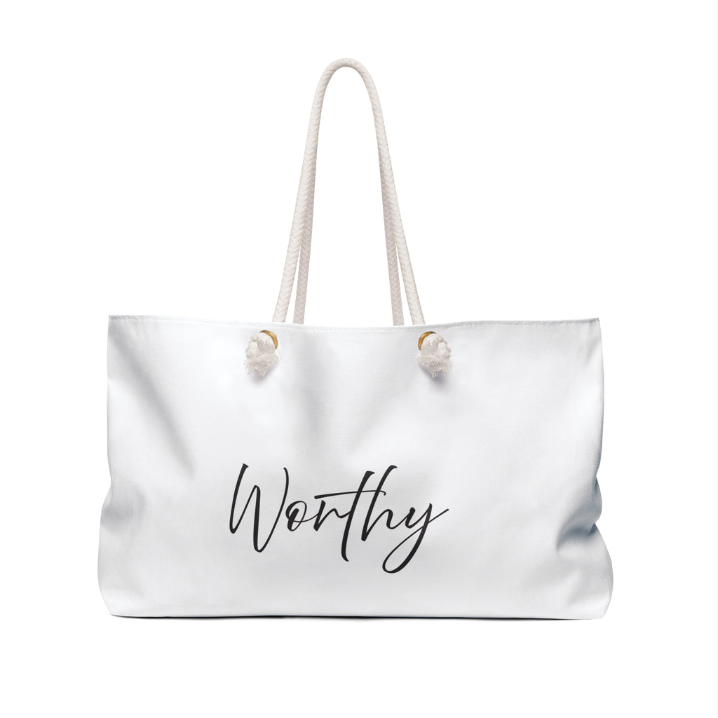 Weekender Bag: Inspirational - Worthy