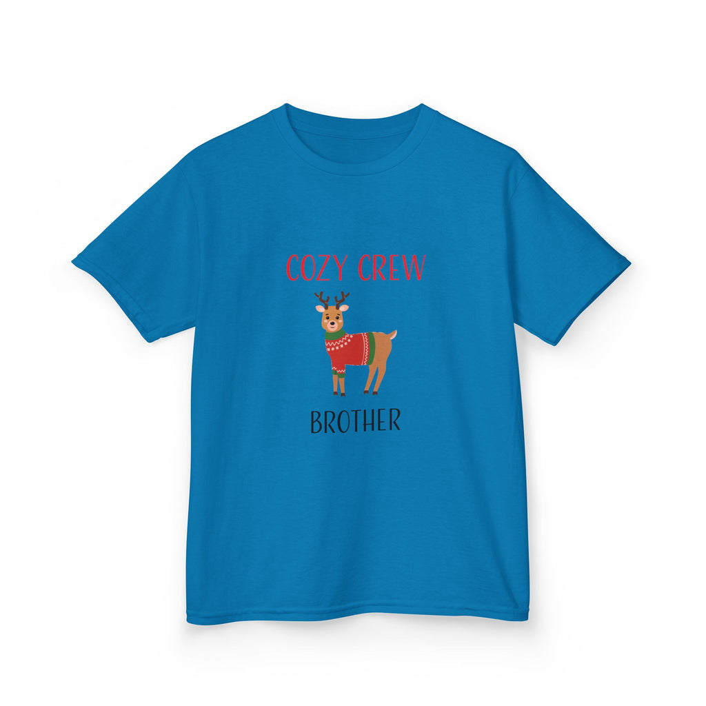 Teeshirt: Cozy Crew Reindeer Brother (Kids)