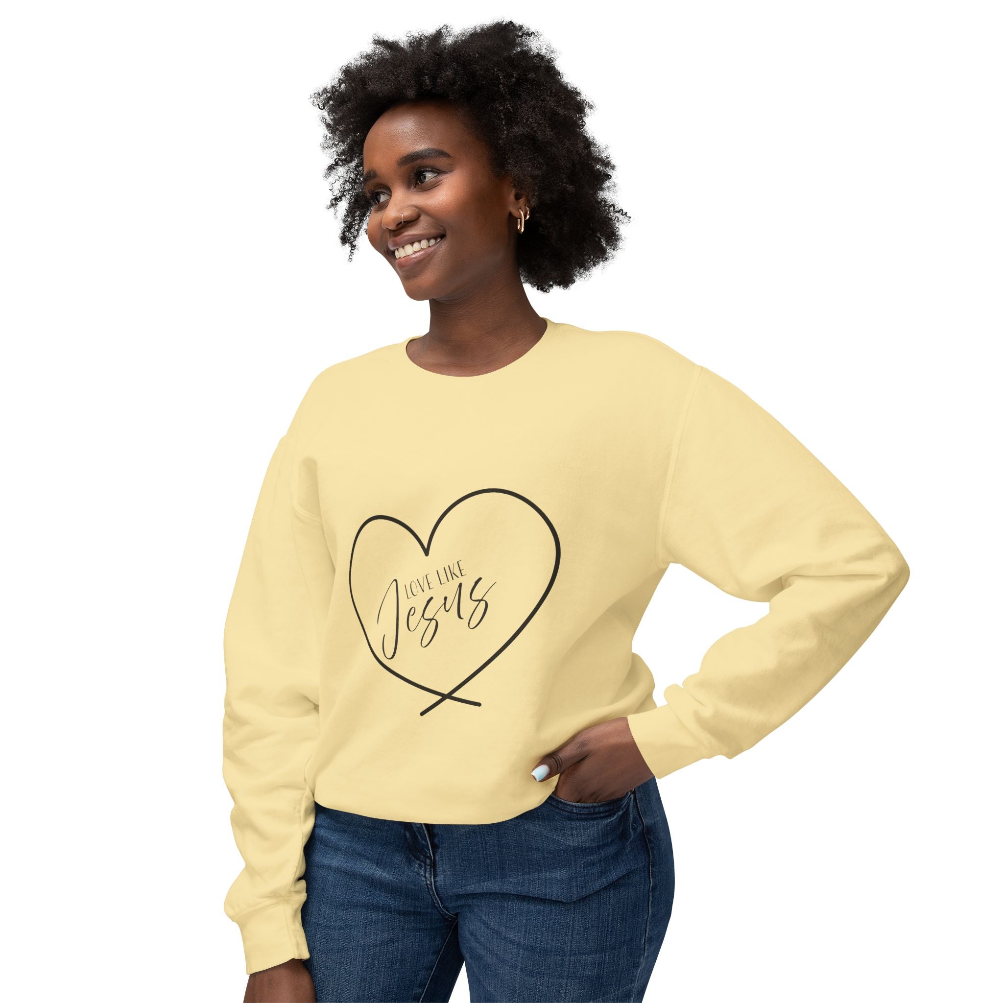 Sweatshirt:  Inspirational - Love Like Jesus