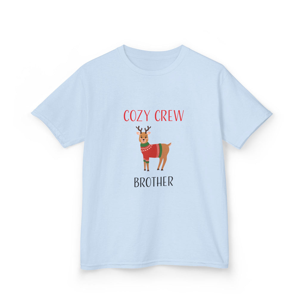 Teeshirt: Cozy Crew Reindeer Brother (Kids)