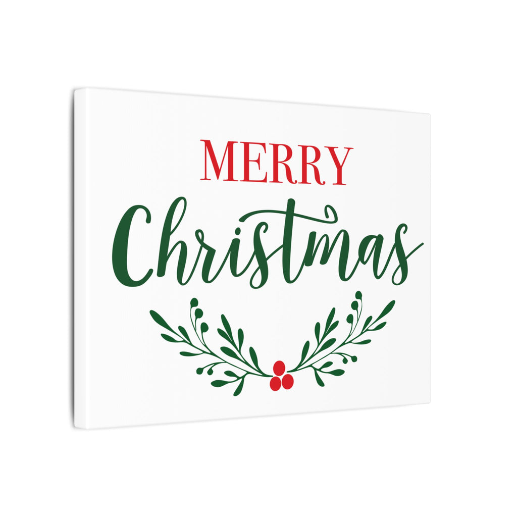 Canvas Wall Art: Holiday - Merry Christmas