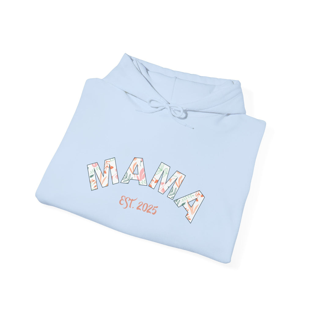 Sweatshirt: Mama EST. 2025 - Pink Logo