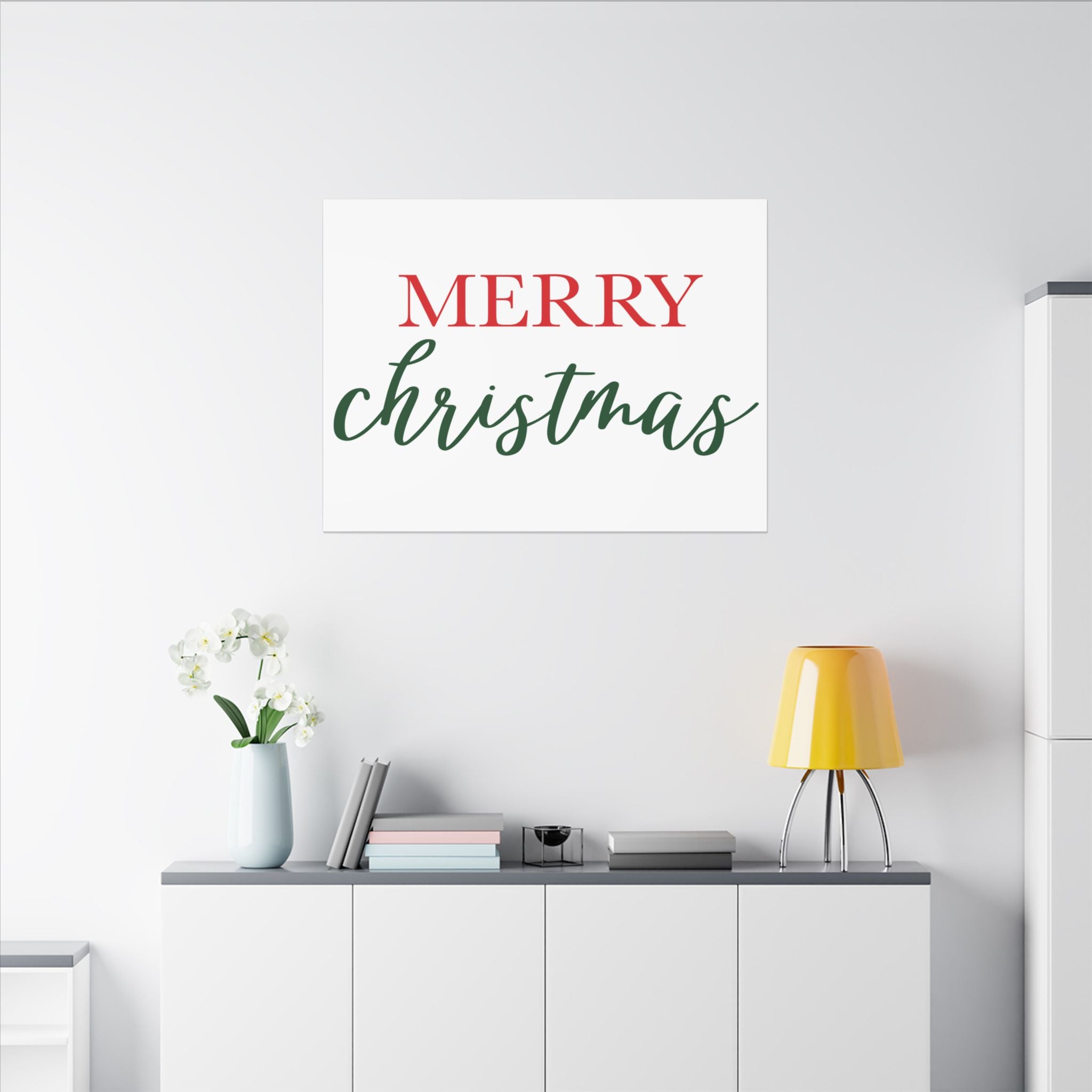 Canvas Wall Art: Holiday - Merry Christmas