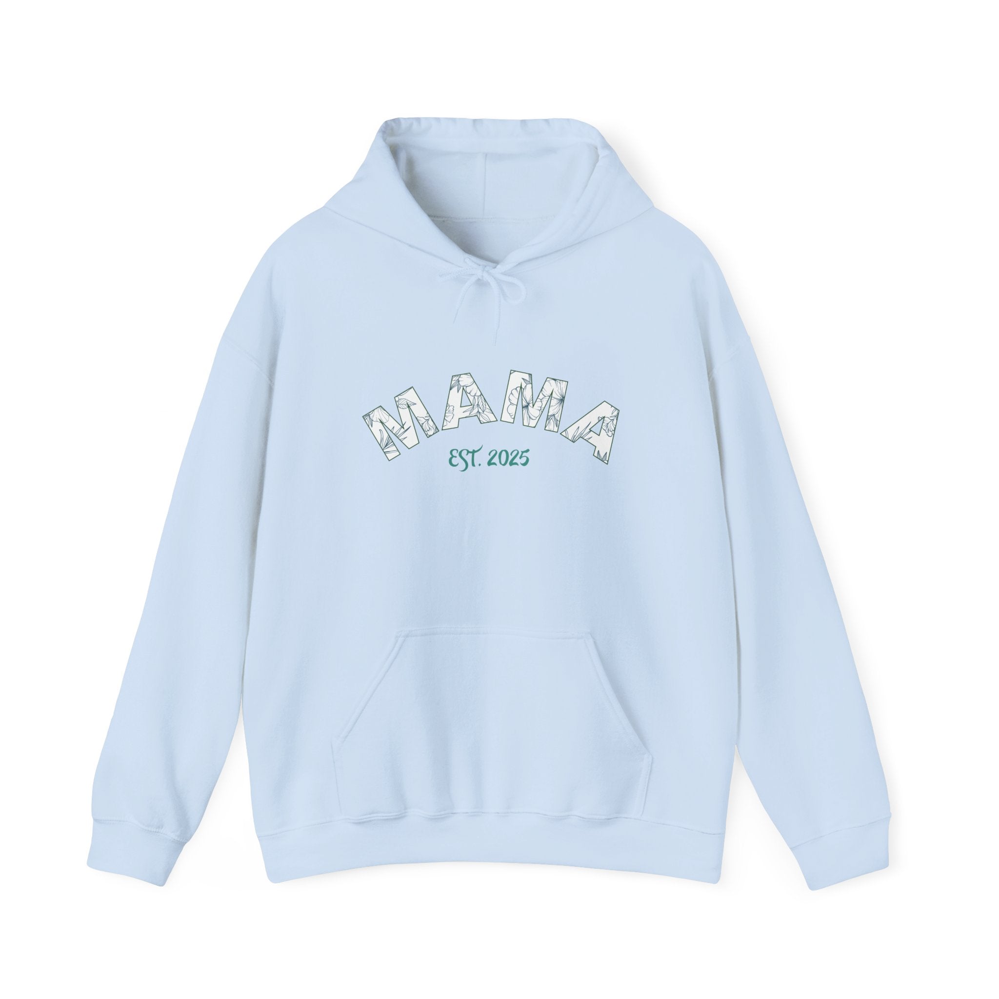 Sweatshirt: Mama EST. 2025 - Green Logo