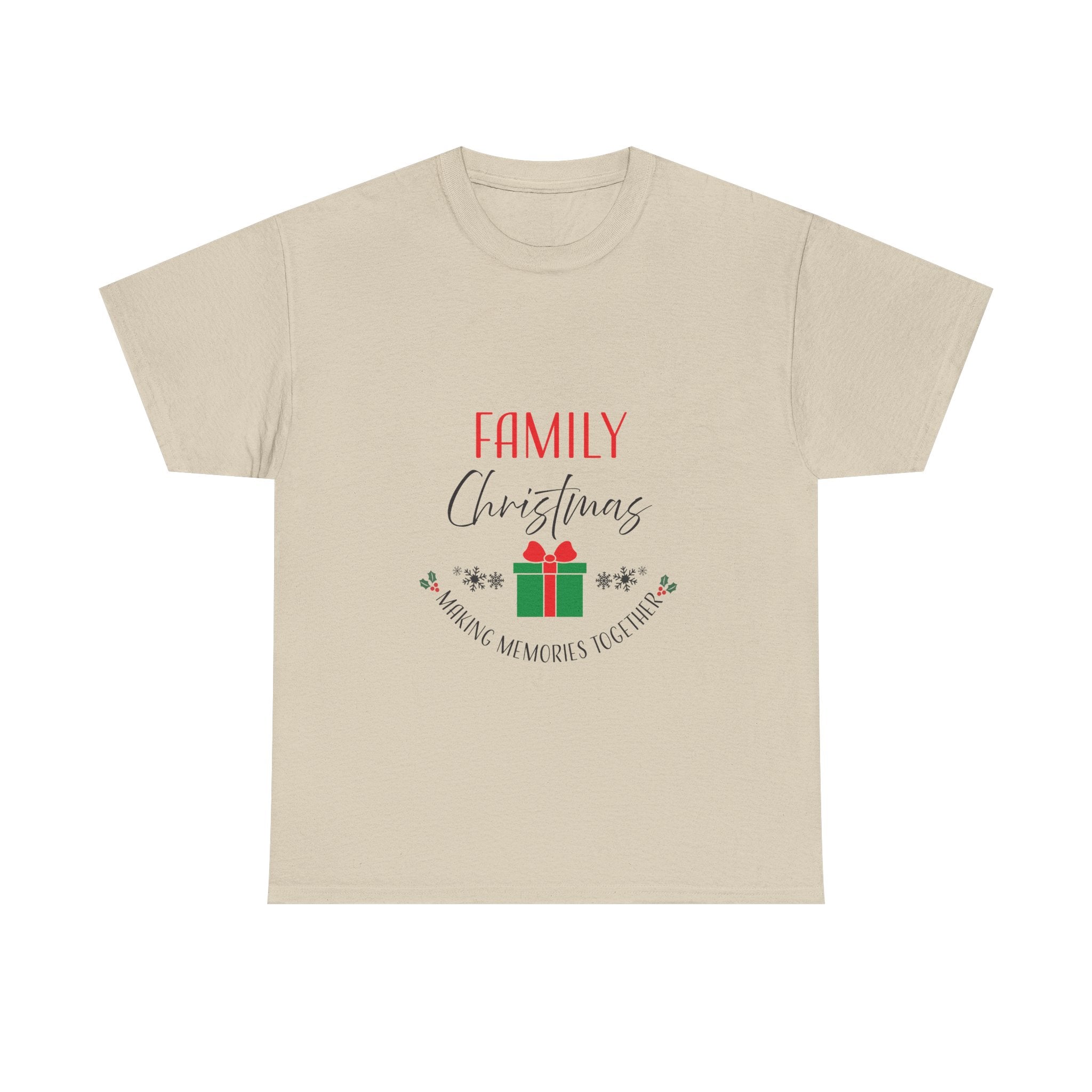Teeshirt: Family Christmas - M/F (Adult)