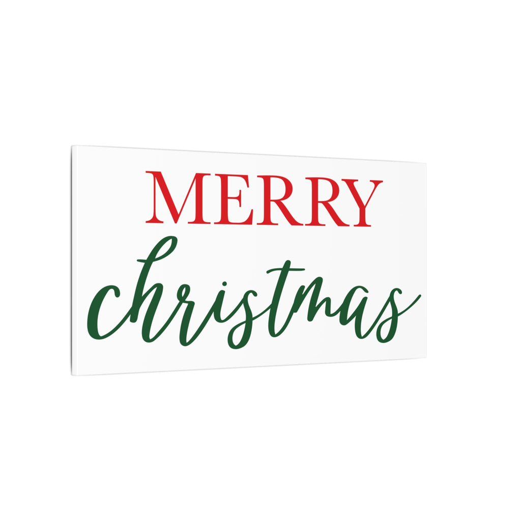 Canvas Wall Art: Holiday - Merry Christmas