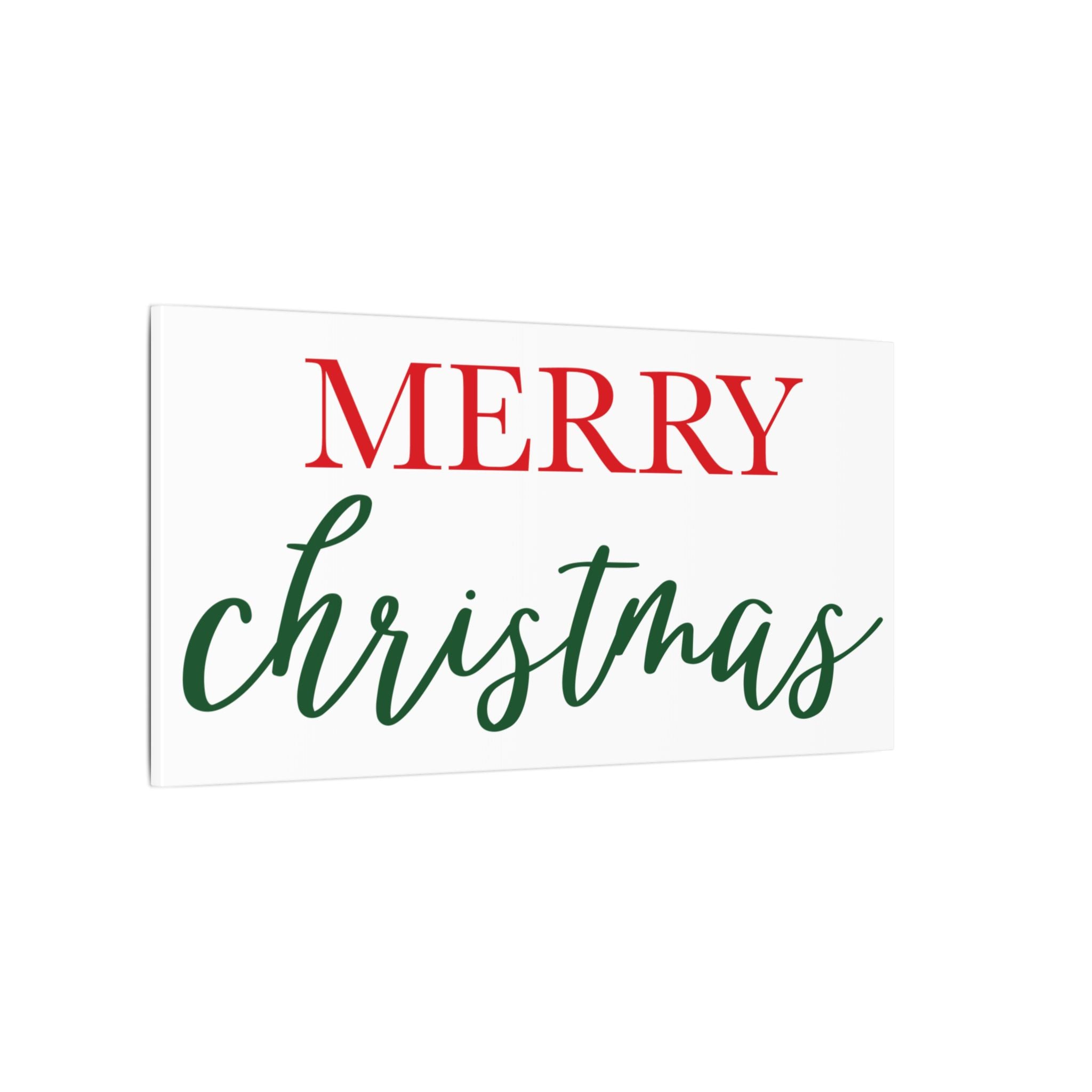 Canvas Wall Art: Holiday - Merry Christmas