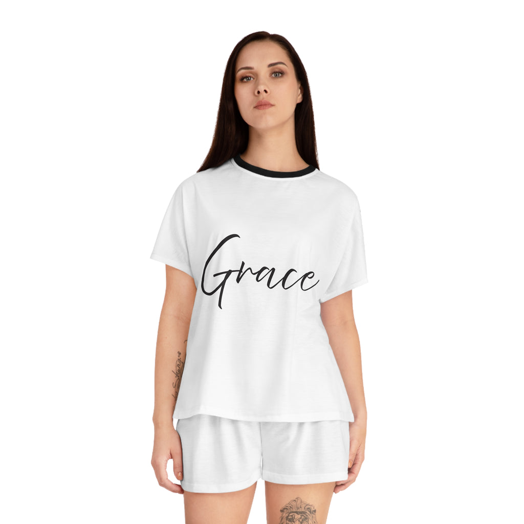 Short Pajama Set: Inspirational - Grace