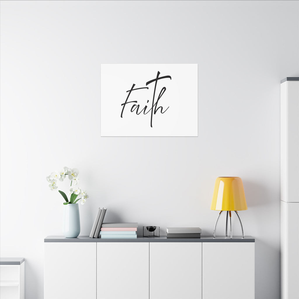 Canvas Wall Art: Inspirational - Faith