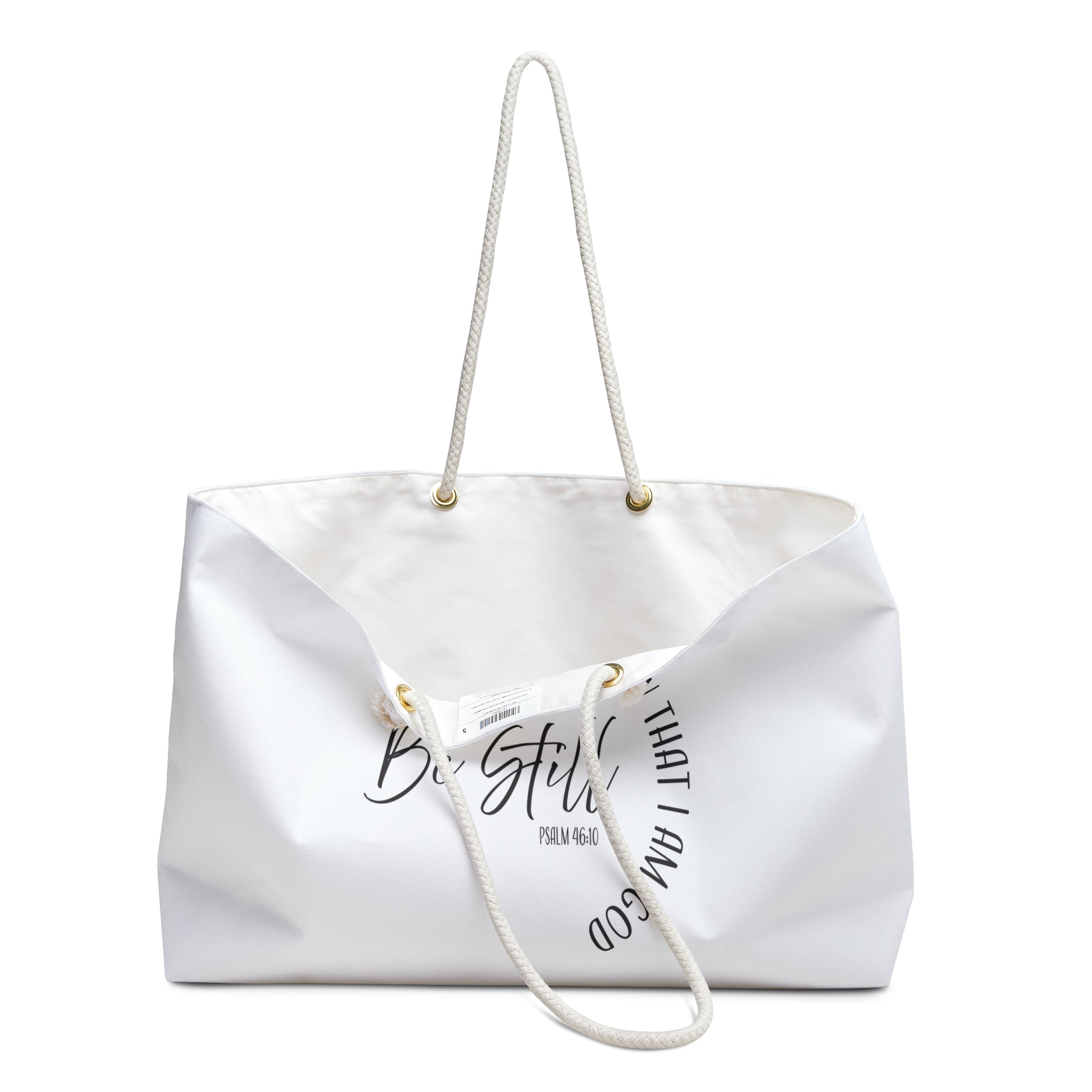 Weekender Bag: Inspirational - Be Still