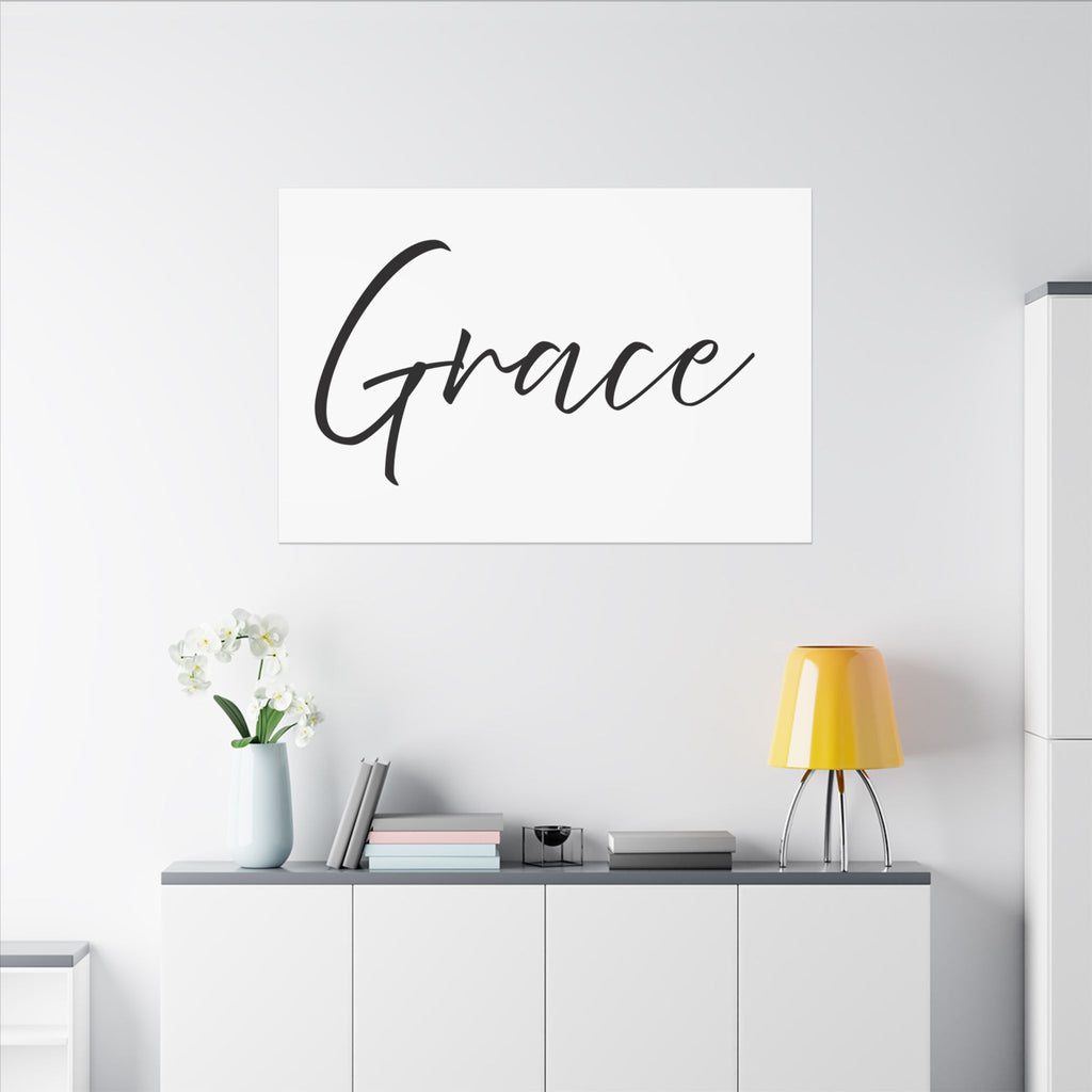 Canvas Wall Art: Inspirational - Grace