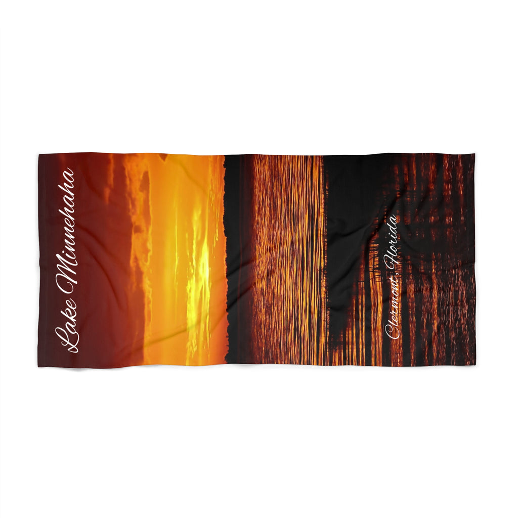 Beach Towel: Lake Minnehaha