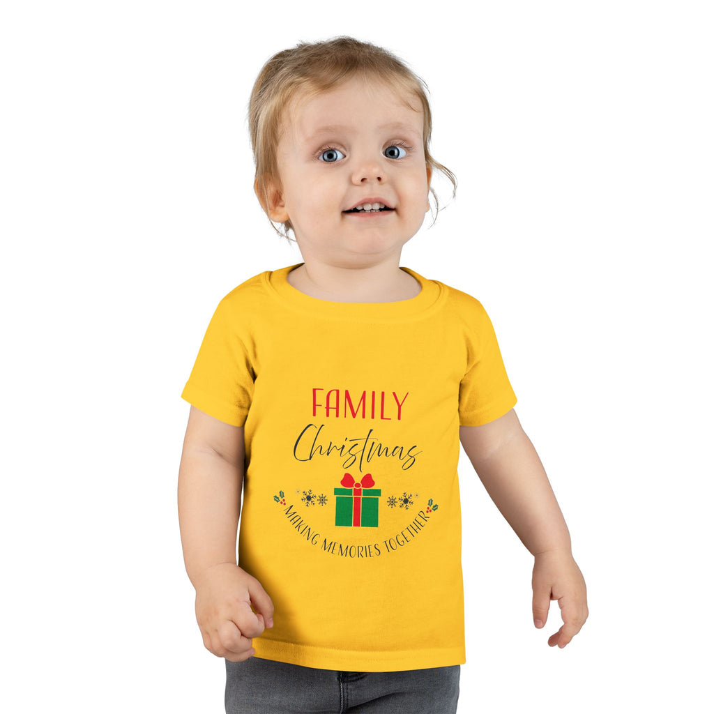 Teeshirt: Family Christmas -  M/F (Toddler)