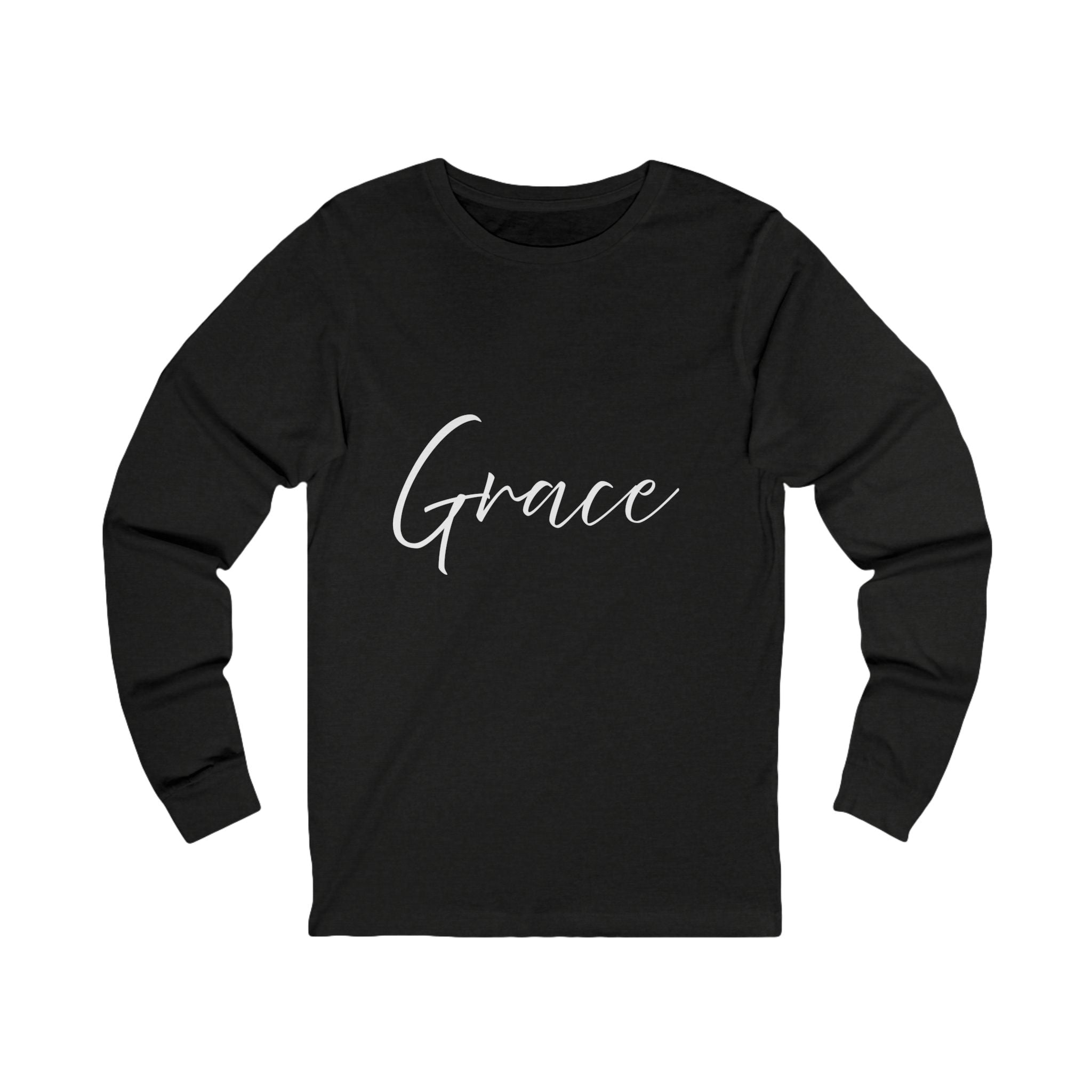 Long Sleeve Teeshirt: Inspirational - Grace