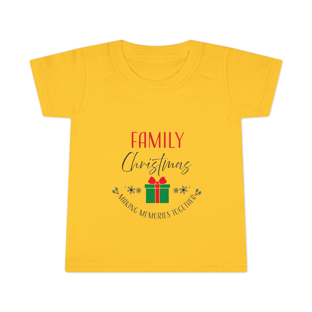Teeshirt: Family Christmas -  M/F (Toddler)