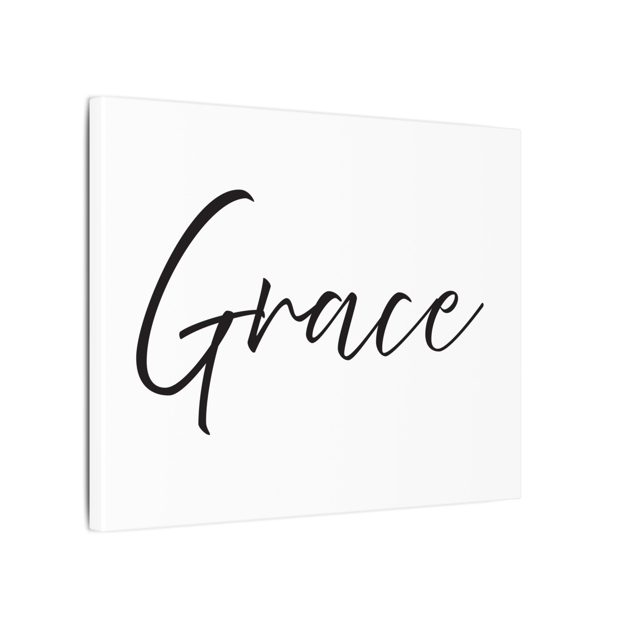 Canvas Wall Art: Inspirational - Grace