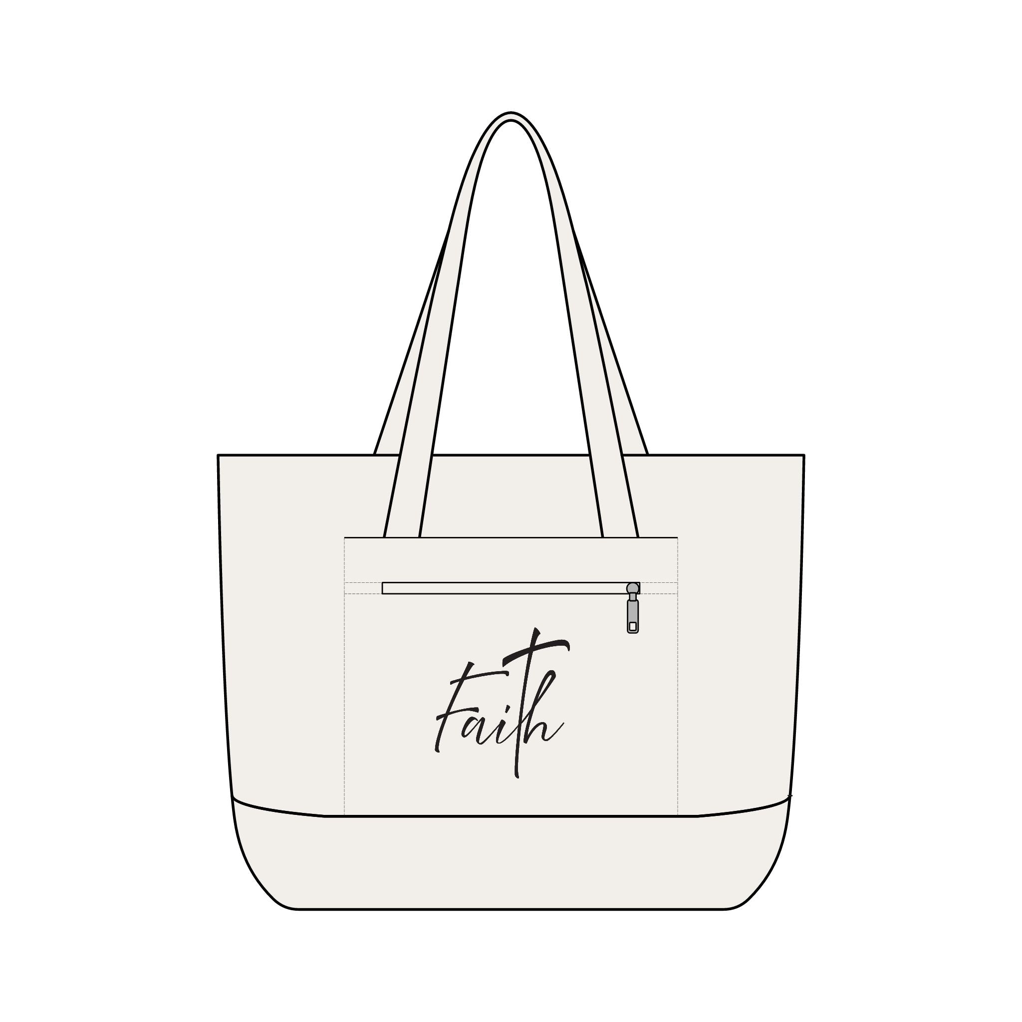 Tote Bag: Inspirational - Faith