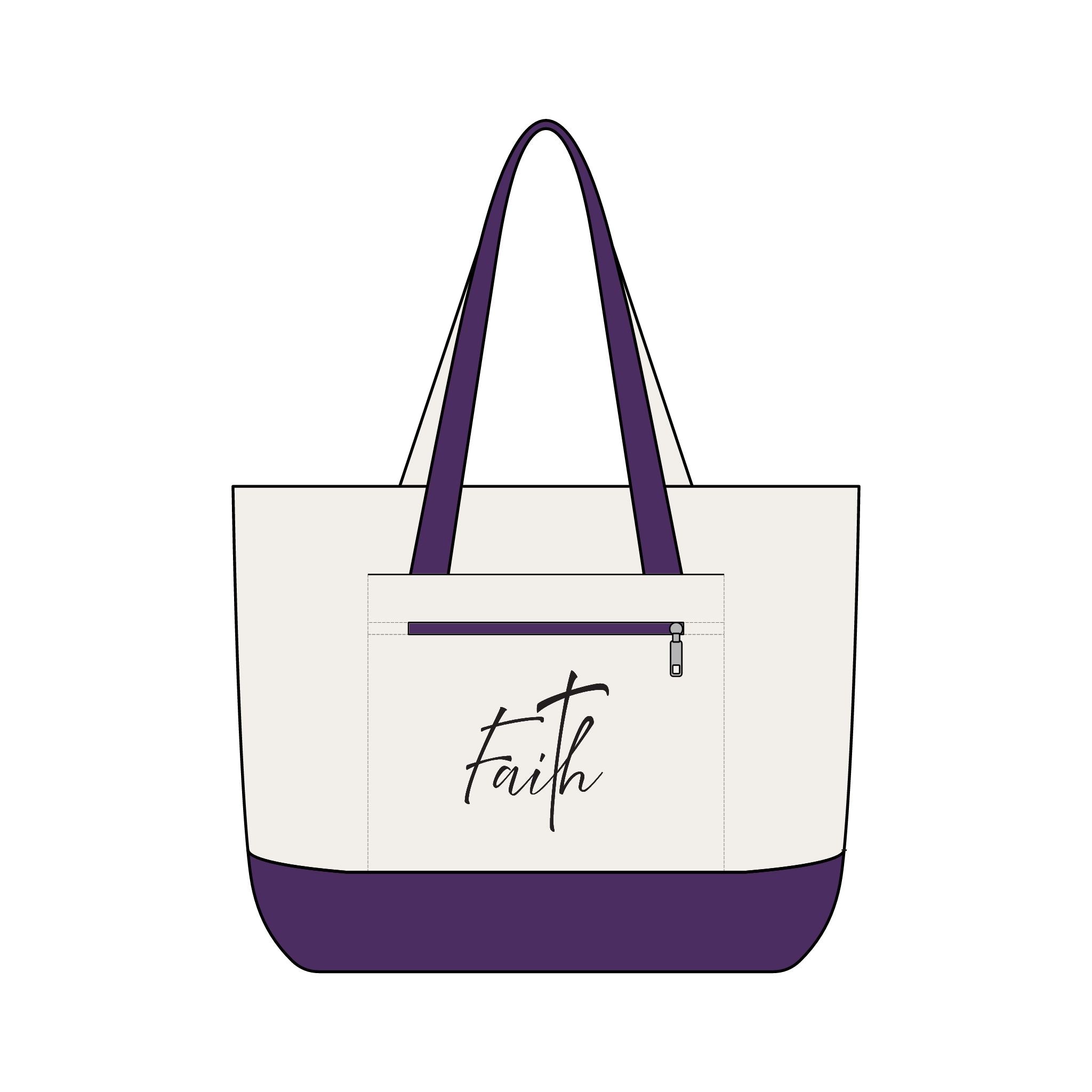 Tote Bag: Inspirational - Faith