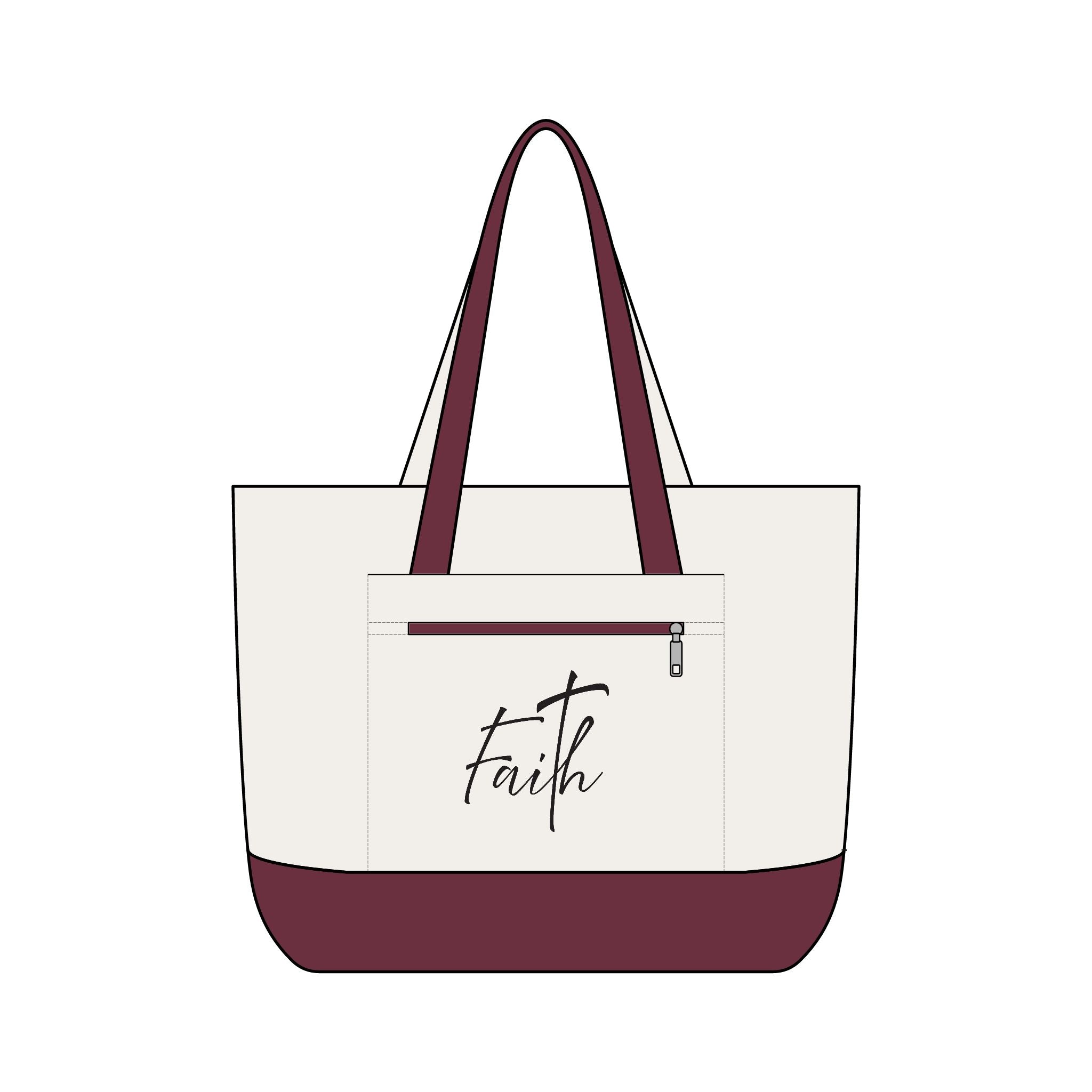 Tote Bag: Inspirational - Faith