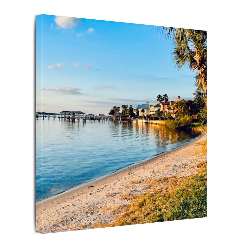Canvas Print: Halifax River View from Fortunato Park