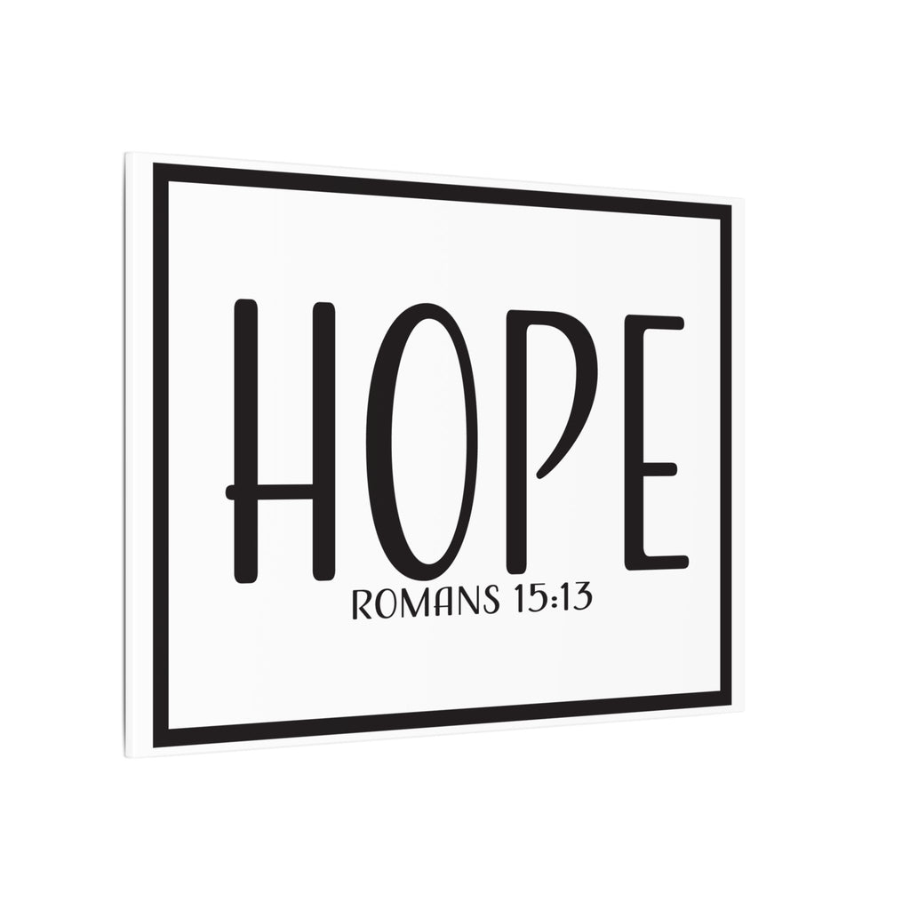 Canvas Wall Art:  Inspirational - Hope Romans 15:13
