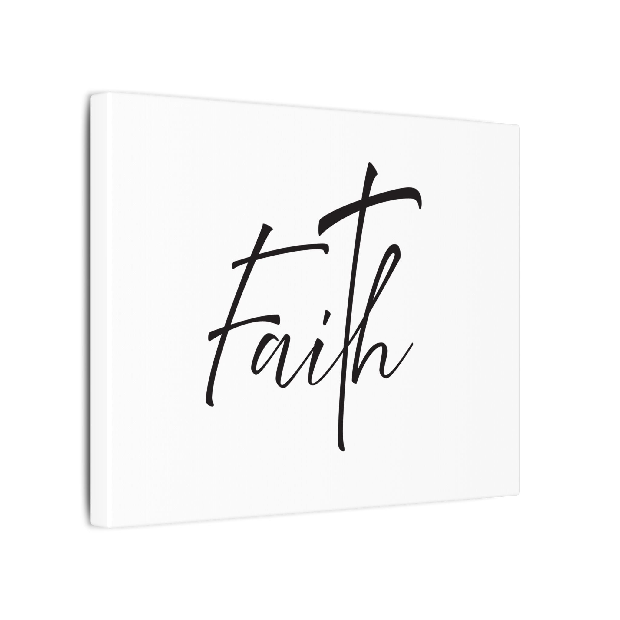Canvas Wall Art: Inspirational - Faith