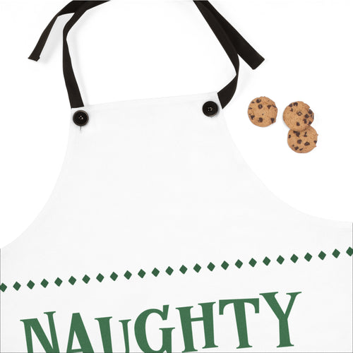 Apron: Festive Holiday - Naughty or Nice We Tried