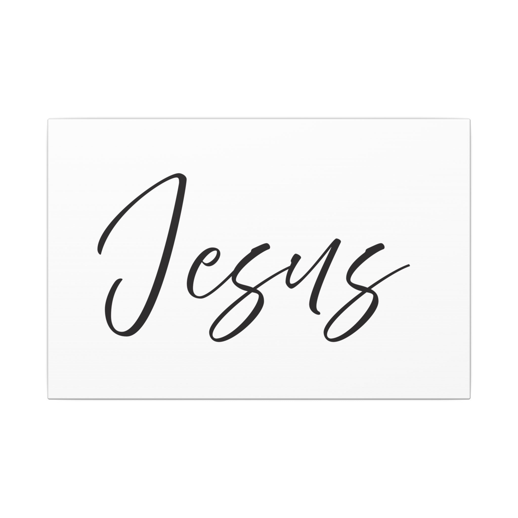 Canvas Wall Art:  Inspirational - Jesus