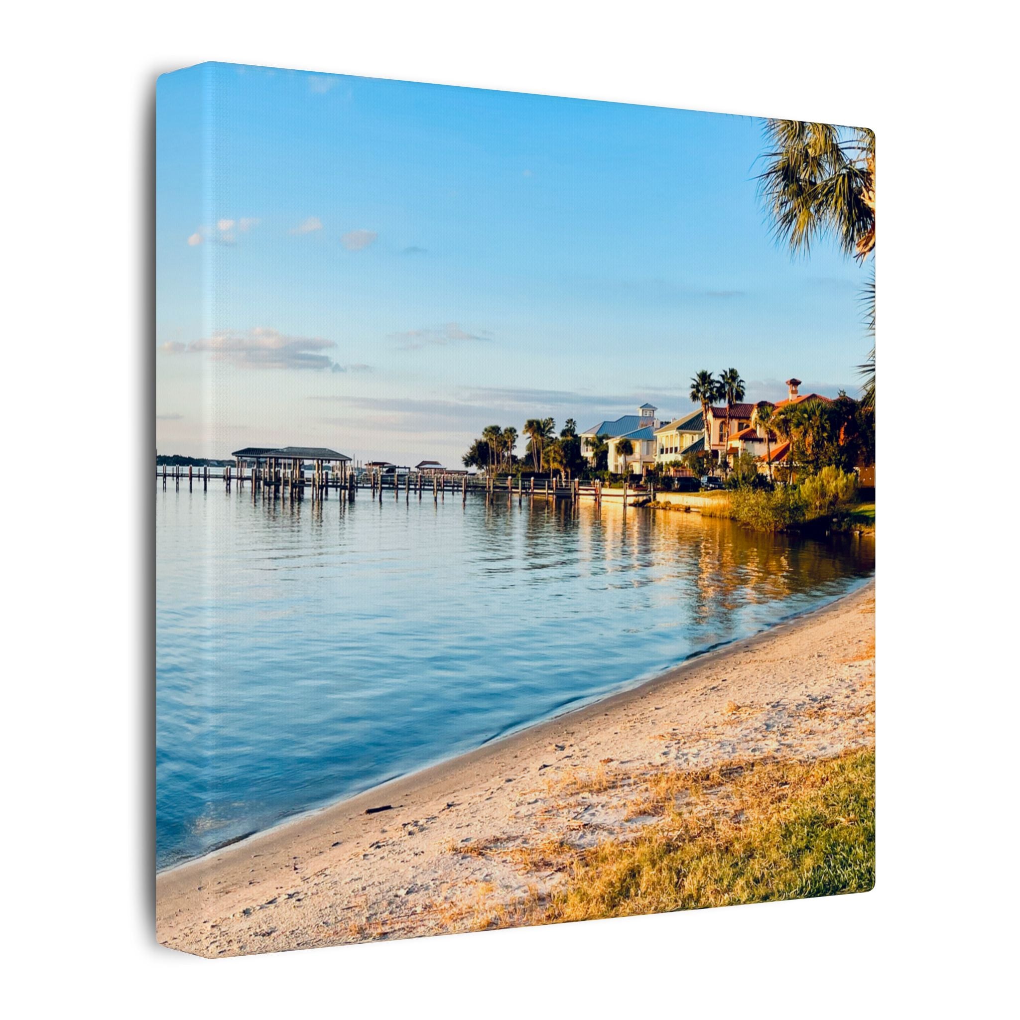 Canvas Print: Halifax River View from Fortunato Park