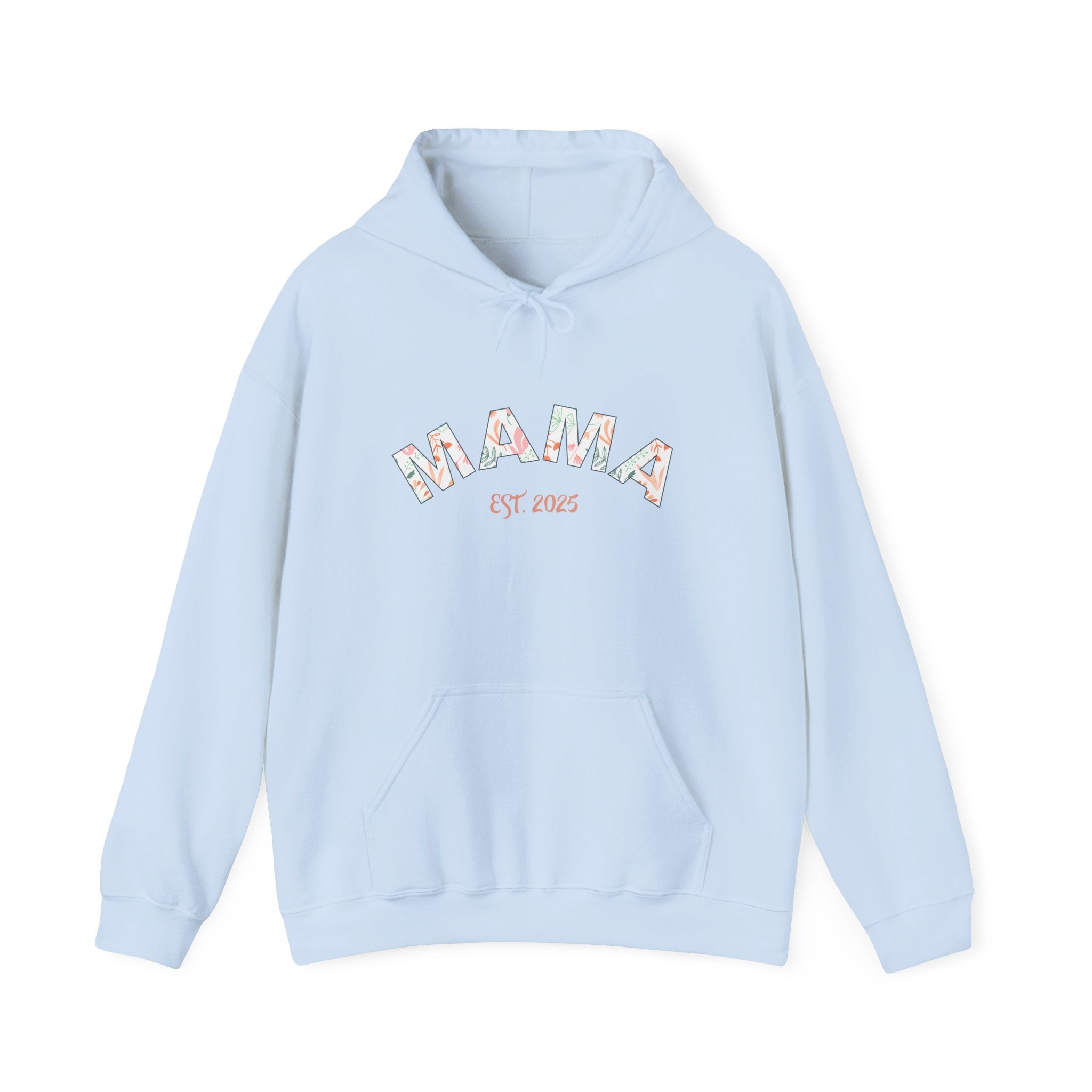 Sweatshirt: Mama EST. 2025 - Pink Logo