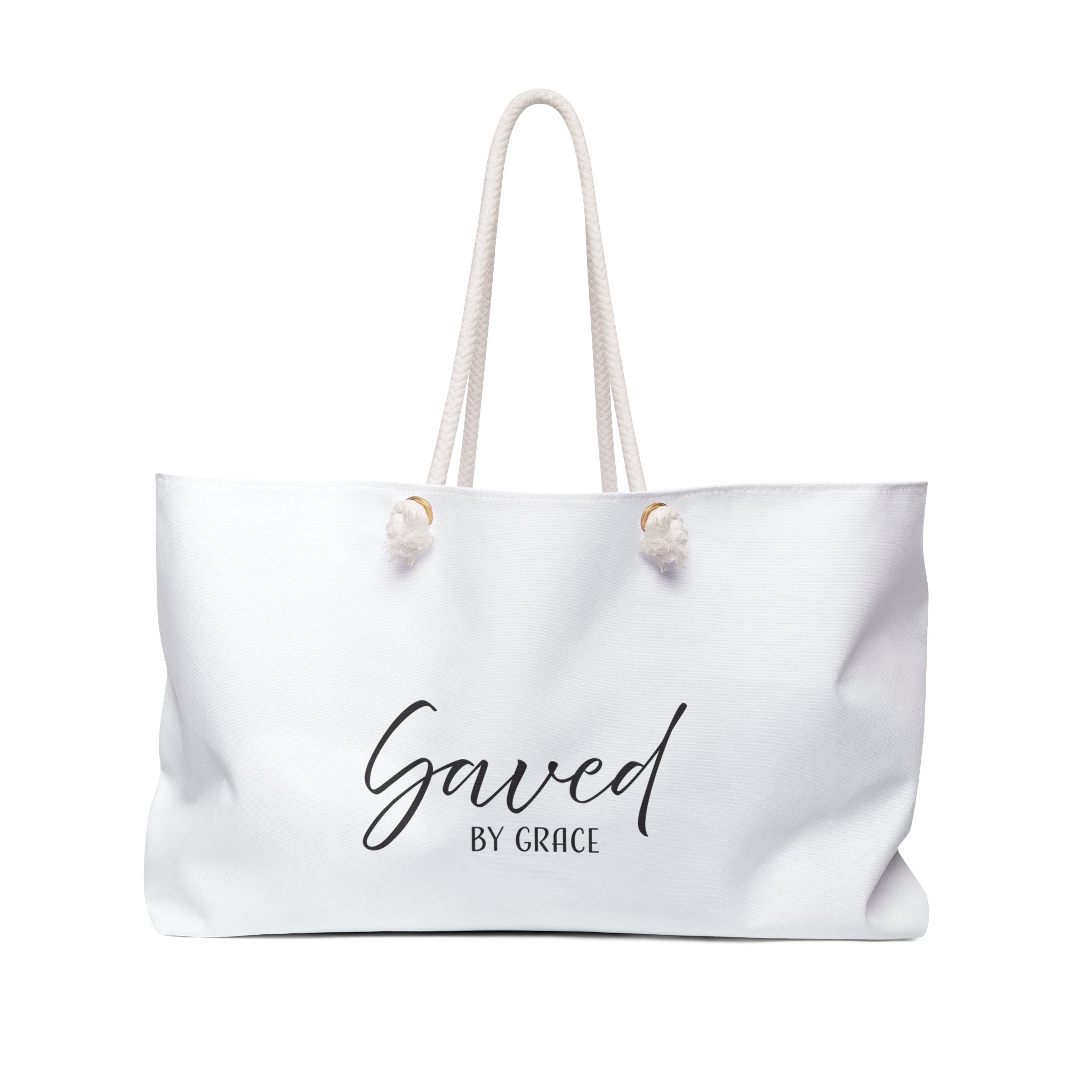 Weekender Bag: Inspirational - Saved by Grace
