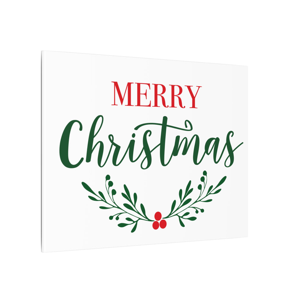 Canvas Wall Art: Holiday - Merry Christmas