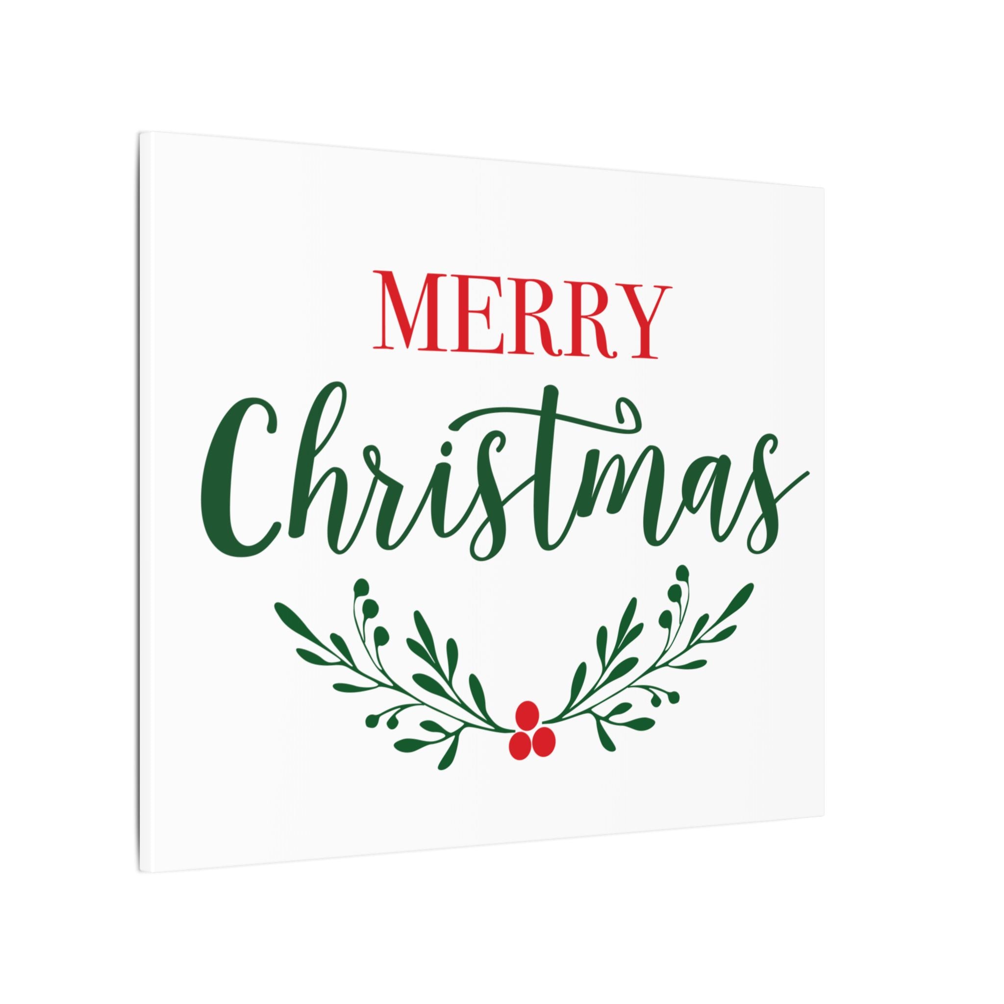 Canvas Wall Art: Holiday - Merry Christmas