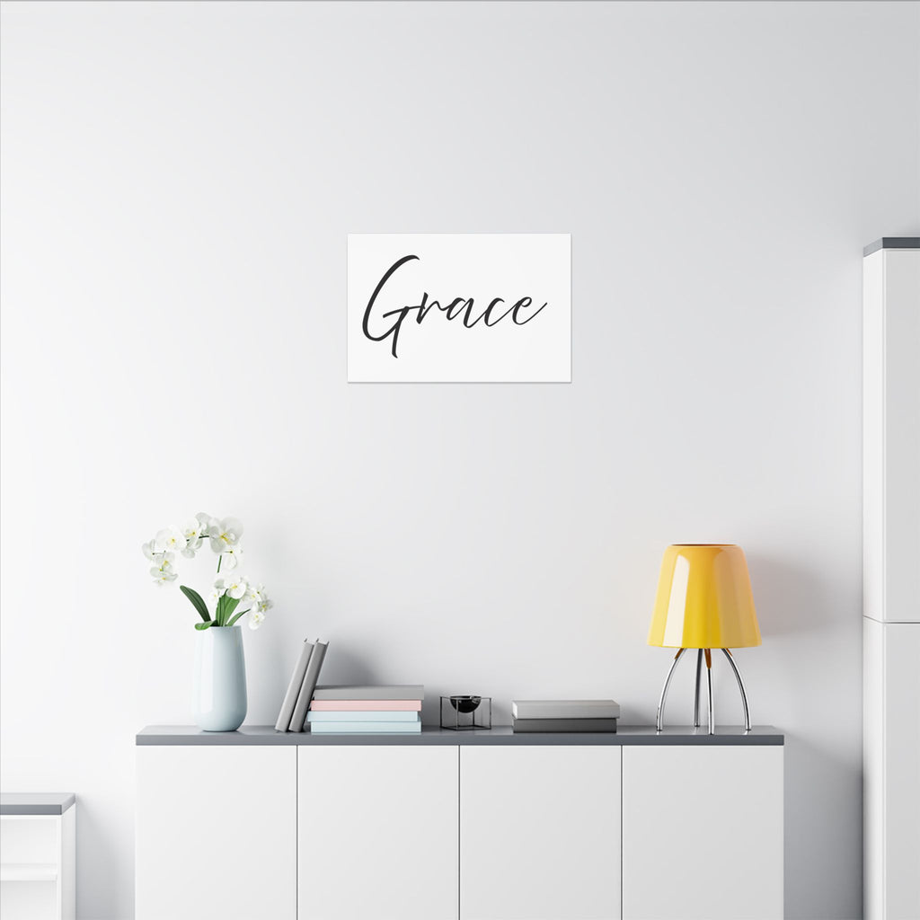 Canvas Wall Art: Inspirational - Grace