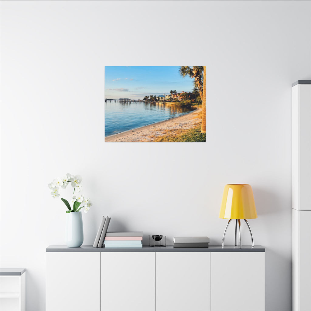Canvas Print: Halifax River View from Fortunato Park