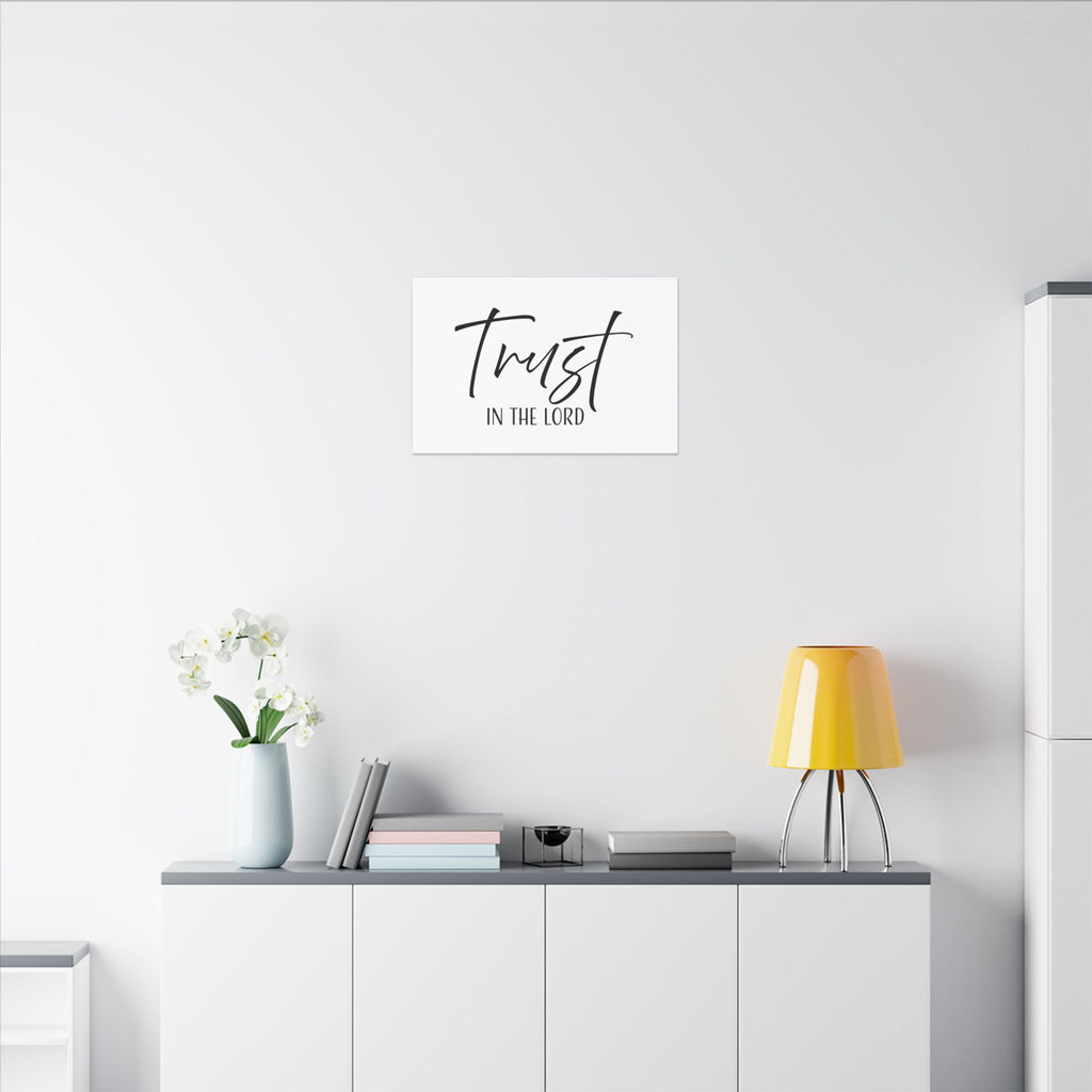 Canvas Wall Art:  Inspirational - Trust in the Lord