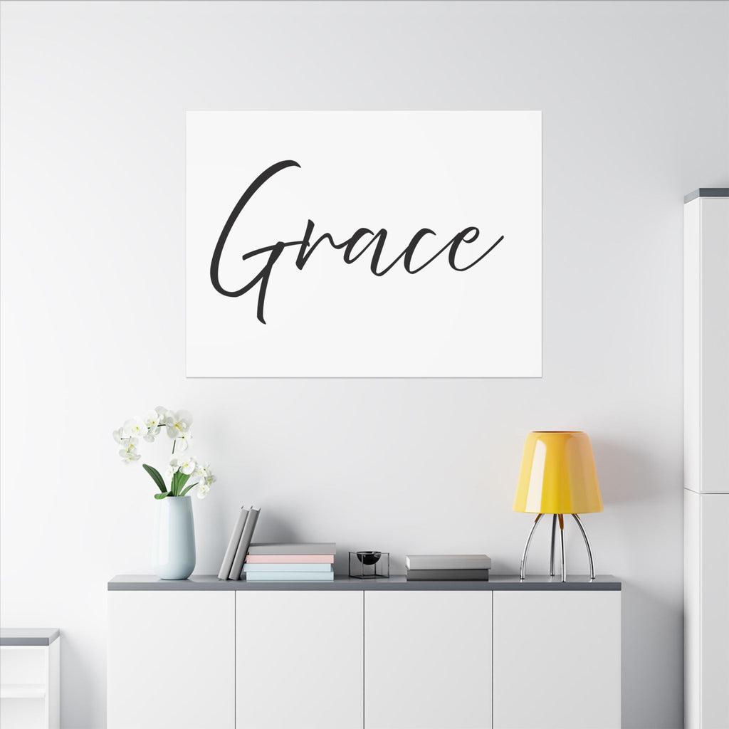 Canvas Wall Art: Inspirational - Grace